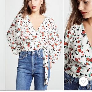 A.L.C “Carla” Silk Top